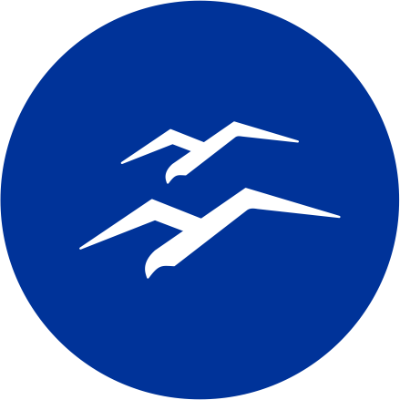 "B" badge illustration